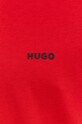 Bavlněné tričko HUGO 50466158 červená