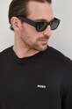 HUGO tricou din bumbac negru 50466158