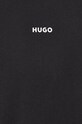 Бавовняний лонгслів HUGO 50466159 чорний