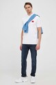 HUGO polo de bumbac 50466202 alb SS23