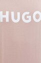 HUGO t-shirt bawełniany 50467556 różowy