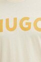HUGO tricou din bumbac galben 50467556