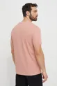 HUGO t-shirt bawełniany różowy