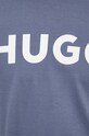 Бавовняна футболка HUGO блакитний 50467556