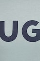 HUGO t-shirt bawełniany zielony 50467556