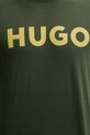 HUGO pamut póló zöld 50467556