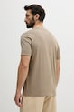 Bavlnené tričko HUGO 50467556 béžová NC00