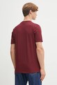 Odzież HUGO t-shirt bawełniany 50467556 bordowy