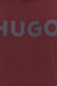 Бавовняна футболка HUGO Dulivio 50467556 бордо