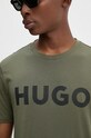 HUGO t-shirt in cotone 50467556 verde