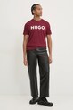 Бавовняна футболка HUGO 50467556 червоний AA00