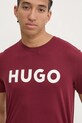 Бавовняна футболка HUGO червоний 50467556