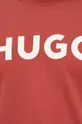 rdeča Bombažna kratka majica HUGO