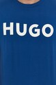 HUGO t-shirt bawełniany 50467556 niebieski