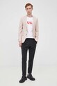 HUGO t-shirt bawełniany 50467556 biały AA00