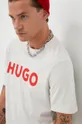 μπεζ Βαμβακερό μπλουζάκι HUGO