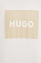 Хлопковая кофта HUGO 50467944 бежевый