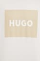 Bavlnená mikina HUGO 50467944 krémová