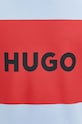 Хлопковая кофта HUGO 50467944 голубой