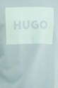 Бавовняна кофта HUGO 50467944 бірюзовий