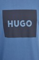 Bavlněná mikina HUGO 50467944 modrá