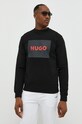 HUGO bluza bawełniana czarny 50467944