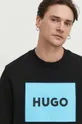 črna Bombažen pulover HUGO