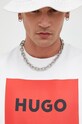 Бавовняна кофта HUGO білий 50467944