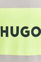 Bavlněné tričko HUGO 50467952 béžová