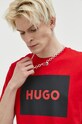HUGO tricou din bumbac rosu 50467952