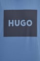 HUGO t-shirt bawełniany 50467952 niebieski