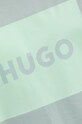 Хлопковая футболка HUGO зелёный 50467952
