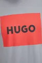 sivá Bavlnené tričko HUGO