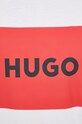 Хлопковая футболка HUGO 50467952 белый