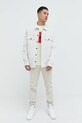 HUGO tricou din bumbac 50467952 galben AW25