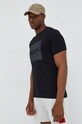 HUGO tricou din bumbac negru 50467952