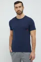 Βαμβακερό μπλουζάκι HUGO 2-pack σκούρο μπλε