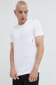 biały HUGO t-shirt bawełniany 2-pack
