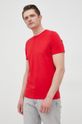 czerwony HUGO t-shirt bawełniany (2-pack) Męski