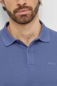 BOSS polo bawełniane fioletowy 50467113