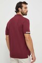 Bavlnené polo tričko BOSS 50467113 burgundské AA00