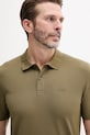 Odzież BOSS polo bawełniane 50467113 zielony