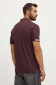 BOSS polo bawełniane 50467113 bordowy AA00