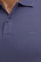 BOSS polo de bumbac Parlay 147 albastru 50467113