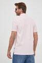 Odzież BOSS polo bawełniane 50468301 różowy