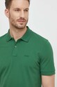 BOSS polo bawełniane zielony 50468301