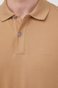 BOSS polo bawełniane 50468301 50468301 beżowy