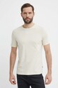 BOSS tricou din bumbac 50468347 bej AA00