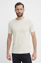 BOSS t-shirt bawełniany 50468347 beżowy AA00