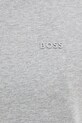 Хлопковая футболка BOSS 50468347 серый